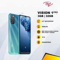 Điện Thoại ITEL Vision 1 Pro L6502 (3Gb/32Gb)  - Hàng Mới Chính Hãng - Full Box