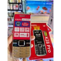 Điện thoại KECHAODA K28 Pro 4G Pin Khủng 3000mah, 2 SIM SÓNG KHỎE Bảo hành 12 tháng