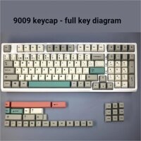 Điện thoại Keycap Điện Thoại PBT Nhật Bản Keycap Retro Retro 9009 Cao Cấp 130 Phím Full Set Keycap