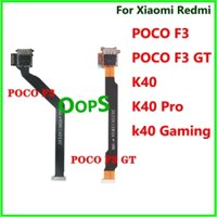 Điện Thoại Khay Thẻ SIM Flex Cho Xiaomi Redmi K40 Pro K40 Chơi Game POCO F3 GT SD Khe Cắm SIM Ổ Cắm Ruy Băng