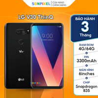 Điện Thoại LG V30 Thinq Cũ 99% Chip Snapdragon 835, Ram 4GB, Bộ nhớ 64 GB. Sơn Pixel