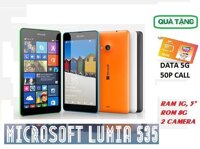 Điện thoại lumia 535 5 inch Ram 1G tặng thêm sim Vietnamobile Data khủng gọi miễn phí