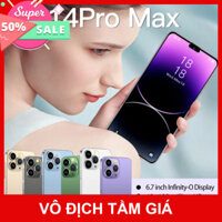 Điện thoại mạng 5G Phone i14 Pro max Bộ nhớ 4+64G Công suất cao 7800mAh pin Full HD màn hình 6.7 inch Điện thoại SIM kép