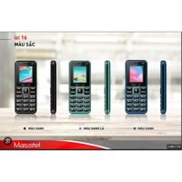 Điện Thoại Masstel iZi 16 4G VoLTE Và iZi 206 - Phím Lớn, Loa To, FM Không Dây, Nghe Nhạc, Xem Lịch
