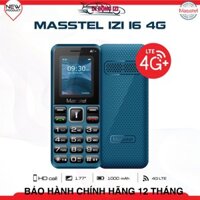 Điện Thoại Masstel iZi 16 4G VoLTE Và iZi 206 - Phím Lớn, Loa To, FM Không Dây, Nghe Nhạc, Xem Lịch Âm [CHÍNH HÃNG]
