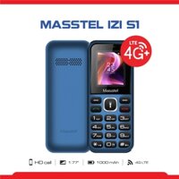 Điện Thoại Masstel iZi S1 4G/ iZi 10 4G - 2 SIM 2 Sóng, Pin Trâu, Giá Siêu Rẻ [CHÍNH HÃNG]