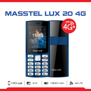 Điện thoại Masstel Lux 20 4G