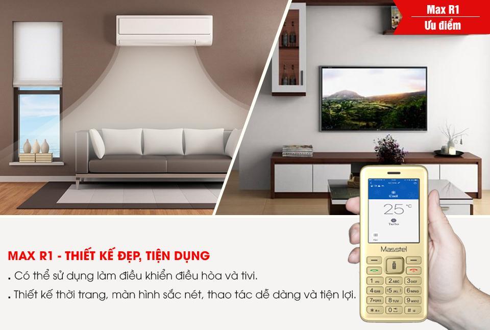 Điện thoại Masstel Max R1 - 2.4 inch