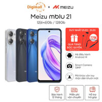 Điện thoại Meizu Mblu 21 | 12(6+6)GB/128GB | Unisoc T606 | Màn hình HD 6.79" | Pin 4900mAh | Loa Kép | Chính Hãng
