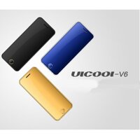 Điện thoại mini siêu mỏng 2 sim UICOOL V6 tràn viền - Cao Cấp