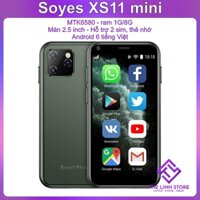 Điện thoại mini siêu nhỏ Soyes XS11 mới FullBox - Android 6.0 hỗ trợ 2 SIM