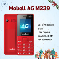 Điện thoại mobell M239 4G - Hàng chính hãng - Full hộp - Nguyên seal