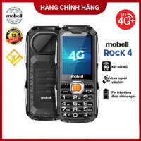 Điện thoại Mobell Rock 4 4G , Pin 3250mah , Loa Siêu lớn - Hàng chính hãng - BlackĐen