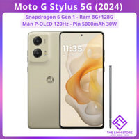 Điện thoại Motorola Moto G Stylus 5G (2024) XT2419 - Snapdragon 6 Gen 1 màn P-OLED 120Hz