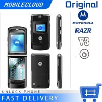 Điện thoại Motorola V3 Nắp gập (Chính Hãng - Main Zin - Tặng Pin Sạc)Bảo Hành Một Năm Mi