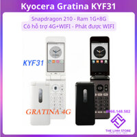 Điện thoại nắp gập Kyocera KYF31 - Có Wifi hỗ trợ 4G phát được WIFI cho máy khác