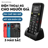 Điện thoại người già 4G UNIWA V1000, Loa to, Bàn phím to, Nhiều màu dễ dàng sử dụng
