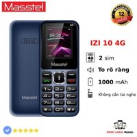 Điện thoại người già giá rẻ Masstel IZI10 4G chính hãng, loa to, chữ to, nghe FM không cần tai nghe