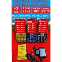 ĐIỆN THOẠI NGƯỜI GIÀ VIETTELL A28 4G[NEW 2024] MỚI 100%, 2 SIM 4G, 1 THẺ NHỚ, MP3, LOA TO, BÁO RUNG, MÀN 2.8INCH, BH 12T