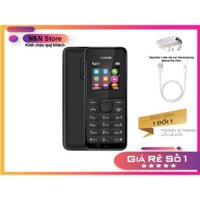 Điện Thoại Nokia 105 (2016) 2 Sim Chính Hãng Bảo Hành 12 Tháng - Pin 3500mAh Siêu Cầm Pin - Siêu Bền - Siêu Rẻ