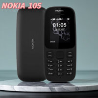 Điện thoại NOKIA 105 2017 bản 2 sim thiết kế siêu bền, tặng kèm pin sạc, bảo hành 12 tháng