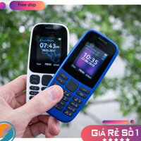 Điện thoại Nokia 105 4G sóng 2 Sim , Điện Thoại Main Zin Chính Hãng 100% Loa To Sóng Khoẻ Pin 1200Mah