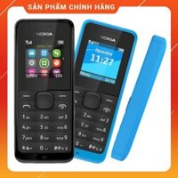 Điện Thoại Nokia 105 Chính Hãng Bản Tiếng Anh - Bảo Hành 12 Tháng -  Kèm Pin Sạc