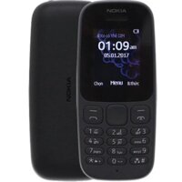 ĐIỆN THOẠI NOKIA 105 ĐEN SINGLE SIM 2017_ CHÍNH HÃNG