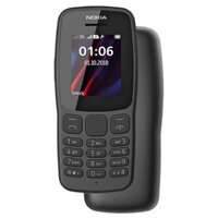 Điện Thoại Nokia 106 (2018) Dual Sim Màu Xám - Hàng Chính Hãng