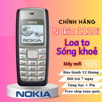 Điện thoại nokia 1110i pin trâu sóng khoẻ loa to dùng 4 - 7 ngày bảo hành 12 tháng