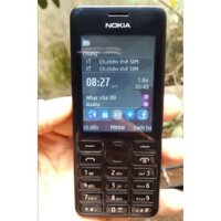 Điện thoại nokia 206 (pin+sạc)lướt 2 sim chính hãng.