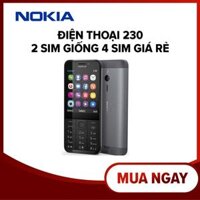 Điện thoại nokia 230 2 sim giống 4 sim giá rẻ