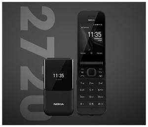 Điện thoại Nokia 2720 Flip - 4GB RAM, 512MB, 2.8 inch