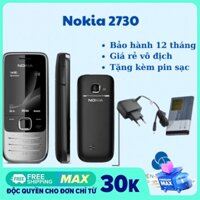 Điện thoại nokia 2730C chính hãng giá rẻ kèm pin sạc-Bảo hành 12 tháng