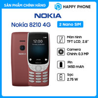 Điện Thoại Nokia 8210 4G - Hàng Chính Hãng - Đỏ