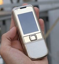 Điện Thoại Nokia 8800 Gold Arte Fullbox Da Trắng Nguyên Zin