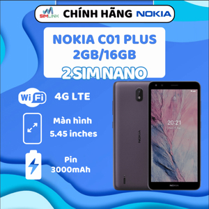Điện thoại Nokia C01 Plus (2GB/16GB)