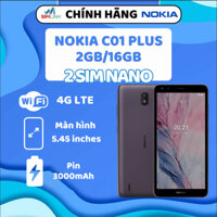 Điện thoại NOKIA C01 Plus 4G, Điện thoại android, Điện thoại chơi game giá rẻ, Bảo hành chính hãng 12 tháng