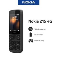 điện thoại nokia Điện thoại di động Nokia 215 4G Dual Sim (2020) - Hàng Chính Hãng