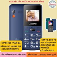 điện thoại nokia điện thoại masstel  A331, FAMI 11 (dành cho người già ) loa to, chữ to, pin siêu khỏe - mới bảo hành