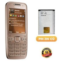 Điện Thoại Nokia E52 Pin Zin Chính Hãng Bảo Hành 12 Tháng Nắp Lưng Nhôm Có 3G WiFi