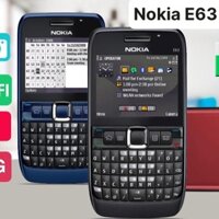 Điện Thoại Nokia E63 Chính Hãng Có 3G- Wifi Loa To,Nghe Gọi Rõ Ràng - Bảo Hành 12 Tháng