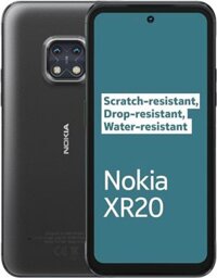 Điện thoại Nokia XR20 Dual-SIM 128GB ROM + 6GB RAM (Chỉ hỗ trợ GSM | Không hỗ trợ CDMA) Mở khóa nhà máy 5G (Granite) - Phiên bản Quốc tế