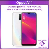 Điện thoại Oppo A11 chip Snapdragon 665 - Màn 6.5 inch Ram 4G 128G