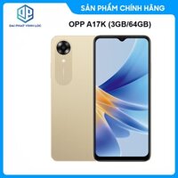 Điện Thoại OPPO A17K 3GB-64GB| Điện Thoại Di Động Giá Rẻ 100% Mới Nguyên Seal Bảo Hành 12 Tháng | Điện Thoại Gaming