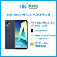 Điện Thoại Oppo A17k 3GB/32GB - Hàng Chính Hãng