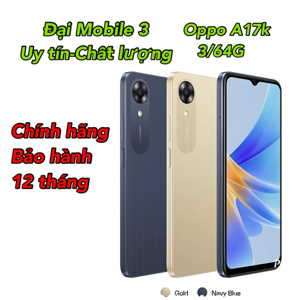 Điện thoại Oppo A17K 3GB/64GB