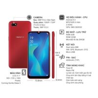 điện thoại Oppo A1K Chính hãng, 2sim ram 3G/32G mới, Pin khủng 4.000mah
