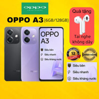 Điện Thoại OPPO A3 6GB/128GB chính hãng bảo hành 12 tháng - chống va đập, kháng nước