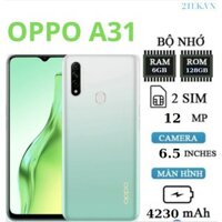 điện thoại Oppo A31 ram 8G/256G, Camera siêu nét, Chiến Game siêu mượt, Bảo hành 12 tháng